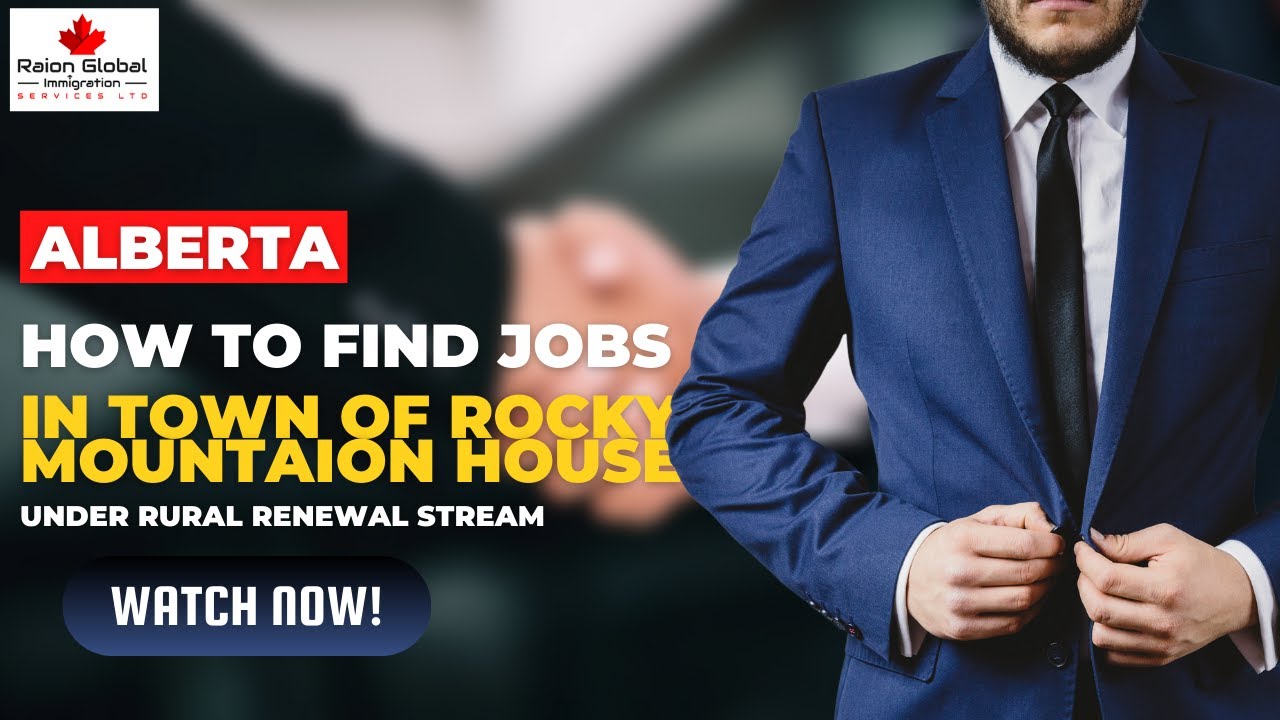 Alberta - Jobs  - Town of Rocky Mountain House - RRS -Jobs in Alberta - How to Find Employer-Easy PR