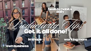 Celebrity 4 life changing productivity tips - get it all done (busy working mom) Profile