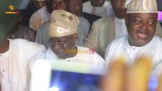 BOLA TINUBU, KESINGTON 'BABA IJEBU' & SANWO-OLU DANCE WITH K1 AT RASAK OKOYA’S 80TH BIRTHDAY