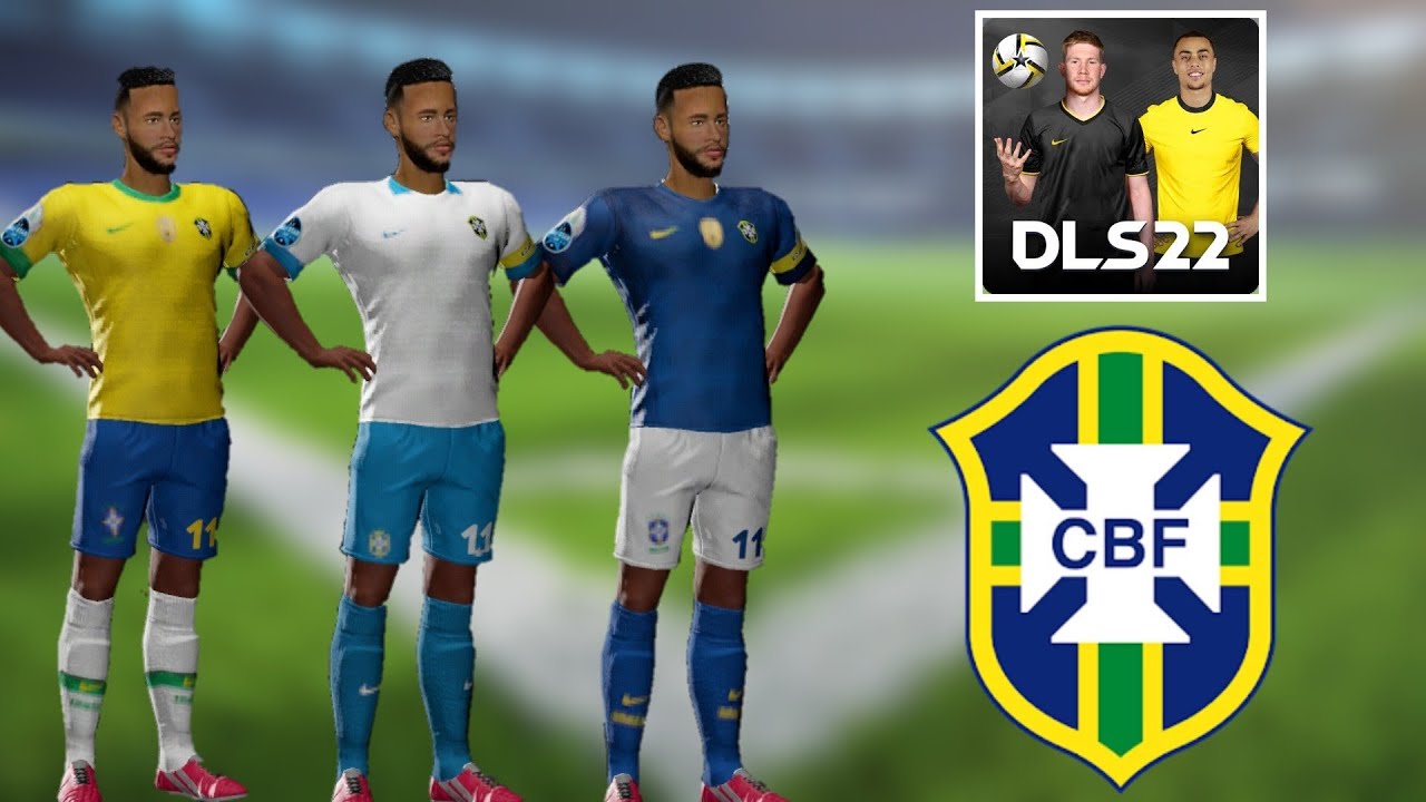 Brazil DLS Kits (2023)  Dream League Soccer Kits 512x512