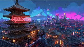 Lofi Hip Hop Beats 🎐 1980s & 90s Vibes 🌆 Retro Japanese Town Ambience & Nostalgic Lofi Rain Playlist