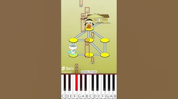 POV: Heart-Pounding Escape game | Smiling Critters & Sprunki (@PADLOTOON) - Octave Piano Tutorial