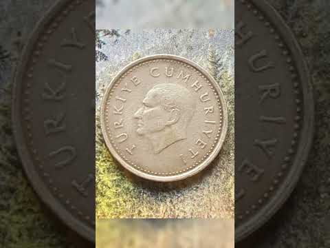 1000 Lira 1990 1991 Turkiye Coin Value...