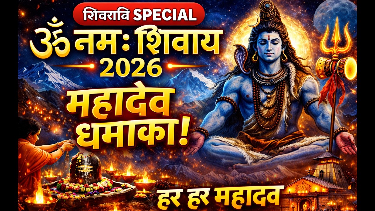 ॐ नमः शिवाय 2026|शिवरात्रि स्पेशल Nepali सुपरहिट भजन|Mahashivratri Song | Powerful Devotional Anthem