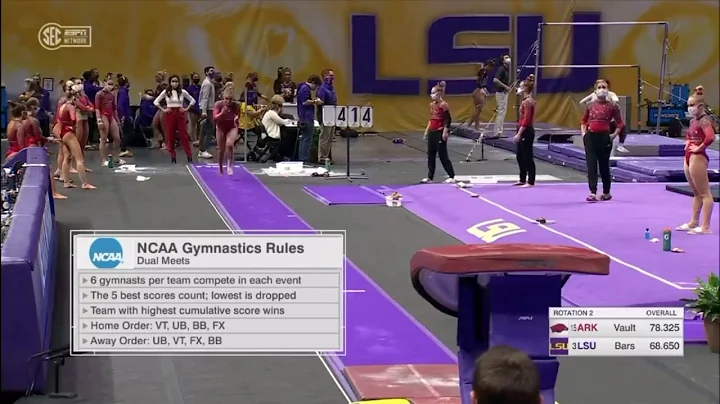 Sarah Schaffer Vault Arkansas @ LSU 2021 9.900