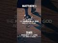 Bible in Song: Seek the Kingdom (Matt. 6 & Luke 12) by Project of Love #christianmusic #bibleinsong