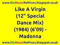 Like A Virgin (12" Special Dance Mix) - Madonna | 80s Dance Music | 80s Club Mixes | 80s Club Music