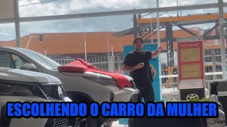 ESCOLHENDO O CARRO DE IZALICK | MANÉ 