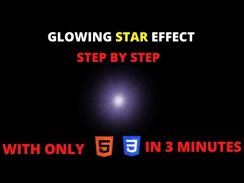 Glowing star Effect