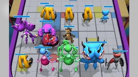 Merge Master Blue Monster: Funny Game All Levels Gameplay (iOS,Android) Part 1 - Level 1 + 14