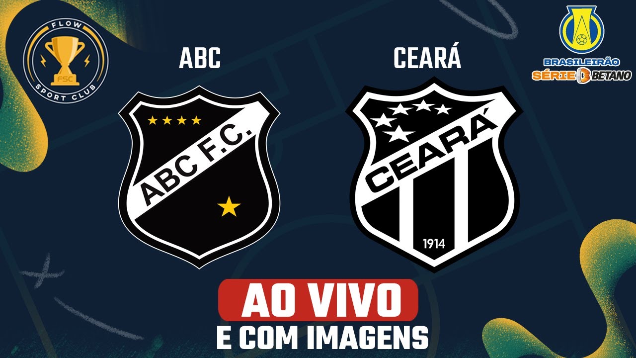 ABC x CEARÁ - AO VIVO E COM IMAGENS - Brasileirão Série B 23 - YouTube
