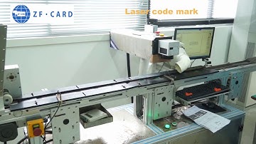 Smart Card Laser code making process