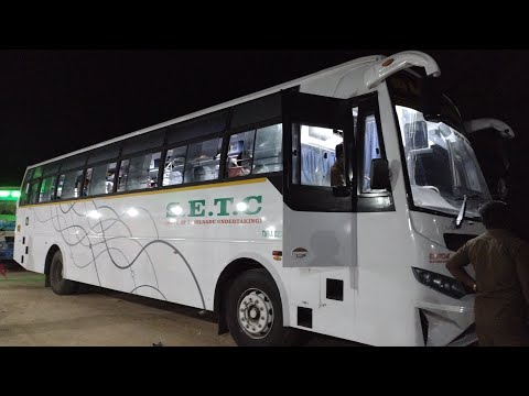 SETC UD I CHENNAI MADHAVARAM - TIRUNELVELI 180M I Full cabin travel vlog #SETC #bus #firstinYouTube