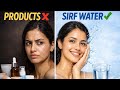 👉 Kuch Bhi Nahi Lagaya 😳 Sirf Water! | Skin Fasting 🧏‍♀️#skincare #glowingskin #skin 
