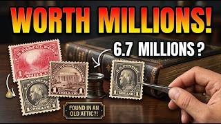 Information I Found Rare Stamps Worth $6.7 MILLION in an Old Attic! @StampsOldWorldUK Guide