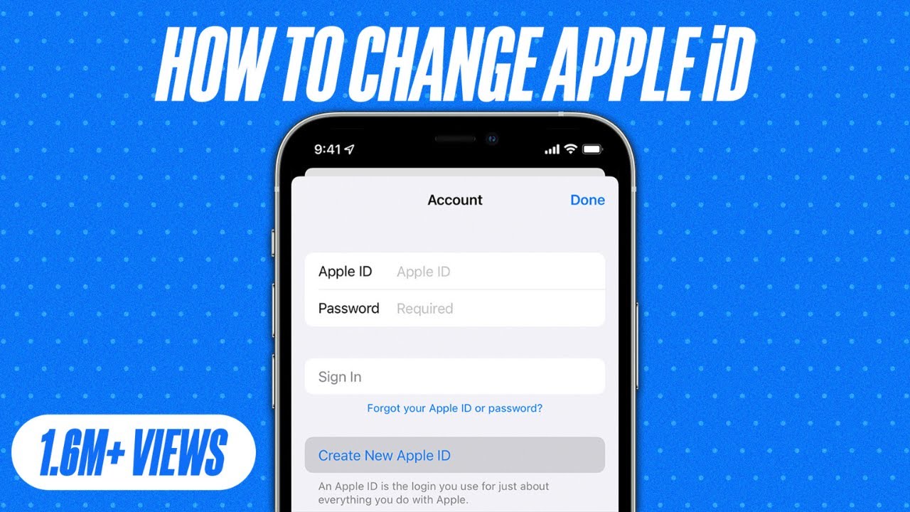 How to Change Apple ID on iPhone or iPad Running iOS 8.x - YouTube