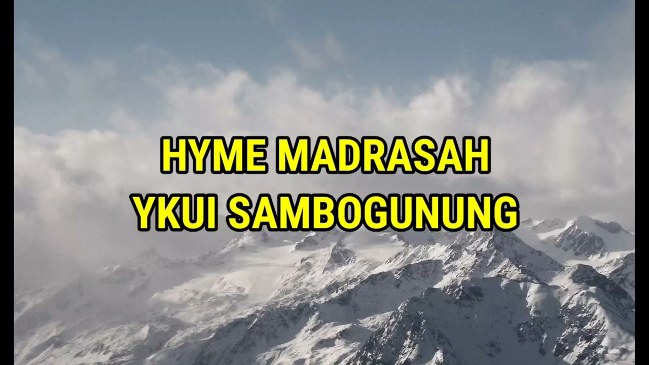 Hymne Madrasah YKUI Sambogunung 