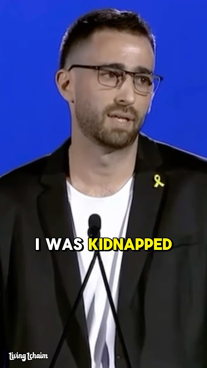 Released Hostage Avinatan Or explains how he SURVIVED in Captivity