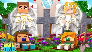 Minecraft Baby Alex Baby Steve Turn Into Angels Life Of Alex Steve