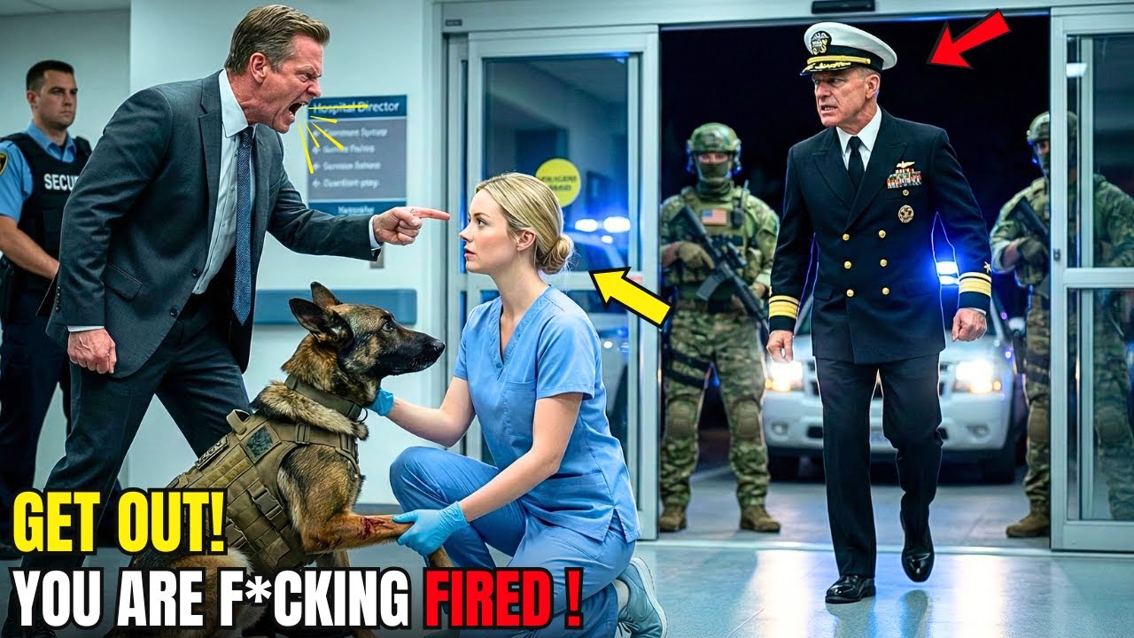 Медсестру-новичка уволили за помощь служебной собаке ветерана — спустя несколько минут в больницу...