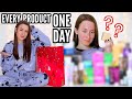 I Used EVERY Product From An ADVENT CALENDAR In ONE DAY... + UNBOXING!