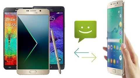 How to Transfer Text Messages from Samsung Galaxy Note 2/3/4/5 to Note 7