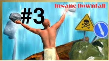 Insane Downfall in A Difficult Game About Climbing