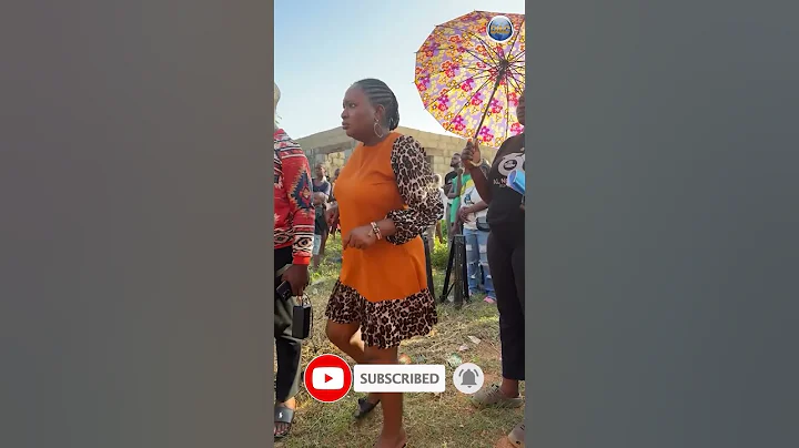 Watch what Bimpe Oyebade was found doing on a movie set will shock you #vdm #mobimpe #shorts