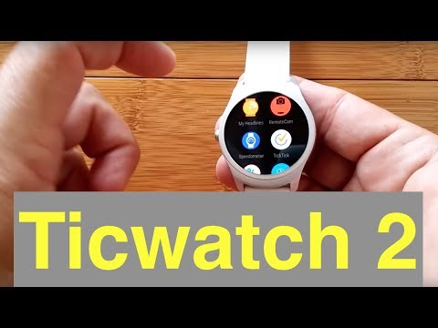 Mobvoi Ticwatch 2: Installing Apps and Android Wear Watch Faces