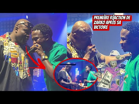 Après sa victoire,Zarko débarque en surprise à la soirée de Sidy Diop hier avec son mafia et l’arros