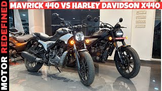 Finally Harley Davidson X440 Vs 2024 Hero Mavrick 440 Detailed Comparison | Same Same But Different!