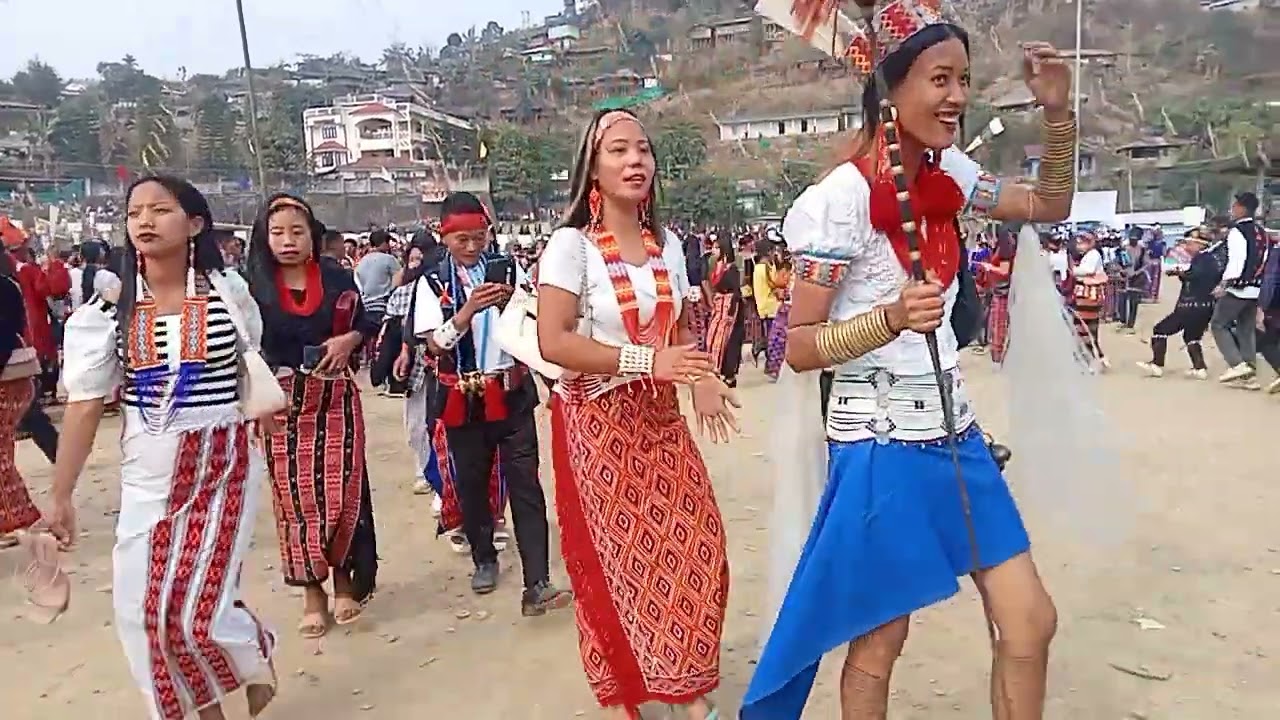 Oriah festival wancho tribe mega dance longding district Arunachal Pradesh