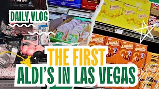 Vlog * The First Aldi’s In Las Vegas * Aldi’s Run