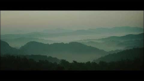 The last of the mohicans intro scene