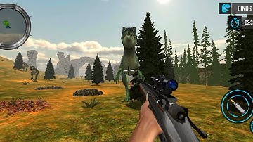 Real Dino Hunter Fps Shooter Android ios Gameplay - Dinosaur game - #nexusgameplay76  #2024