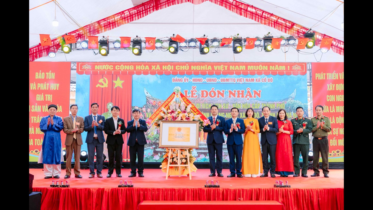 LỄ ĐÓN NHẬN BẰNG DI TÍCH LỊCH SỬ VĂN HÓA ĐÌNH LÀNG QUANG NGỌC 2026