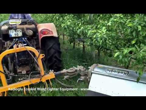 ✔️ ECOSKID WEED FIGHTER - Best Interrow Weed Cutter For ORCHARDS and VINEYARDS