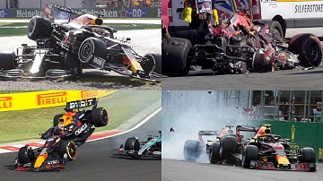 Every Max Verstappen Crash in F1
