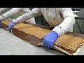 누텔라 페스츄리 꽈배기 / Making Nutella Peanut Pastries - Bread Factory in Korea