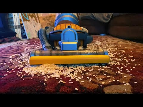 #vacuuming RICE PUFFS #vacuumcleaner  #vacuum  CHANGE #asmr #asmrsounds