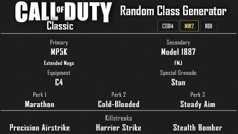 MW2 - Favela Ground War Domination (23-8) Random Class Generator #55 [2020]