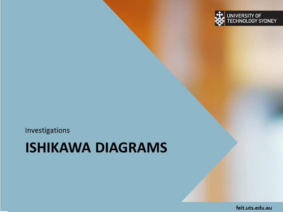 Ishikawa diagrams