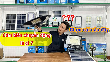 Đèn năng lượng có cảm biến chuyển động là gì? Khi nào nên dùng | Hoàng Long Solar
