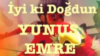 İYİ Kİ DOĞDUN YUNUS EMRE 1. KOMİK DOĞUM GÜNÜ MESAJI 🎂 *ABİDİN KUKLA* Resimi