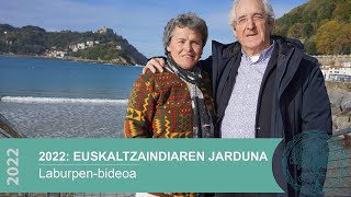 Euskaltzaindiaren 2022ko jarduna, irudiz irudi (laburpen-bideoa)