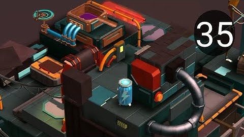 Tiny Robots Recharged Level 35 (Plasma Problem) Android Gameplay...!