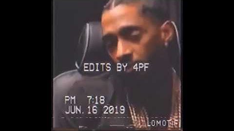 Nipsey Hussle Tribute (prod. Demo) Status Symbol ft. Buddy  *Remake*