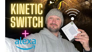 Wireless Kinetic Switch Installation + Alexa