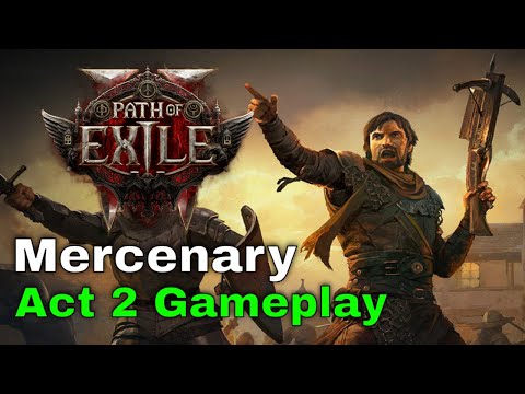[Path of Exile 2] Mercenary Act2 Gameplay