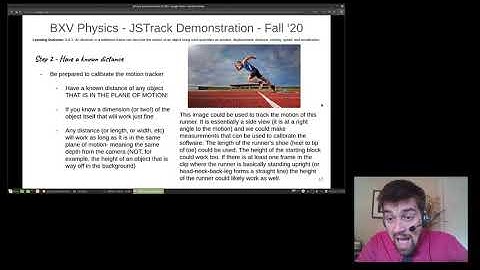 Motion Tracking Video Analysis with jsTrack